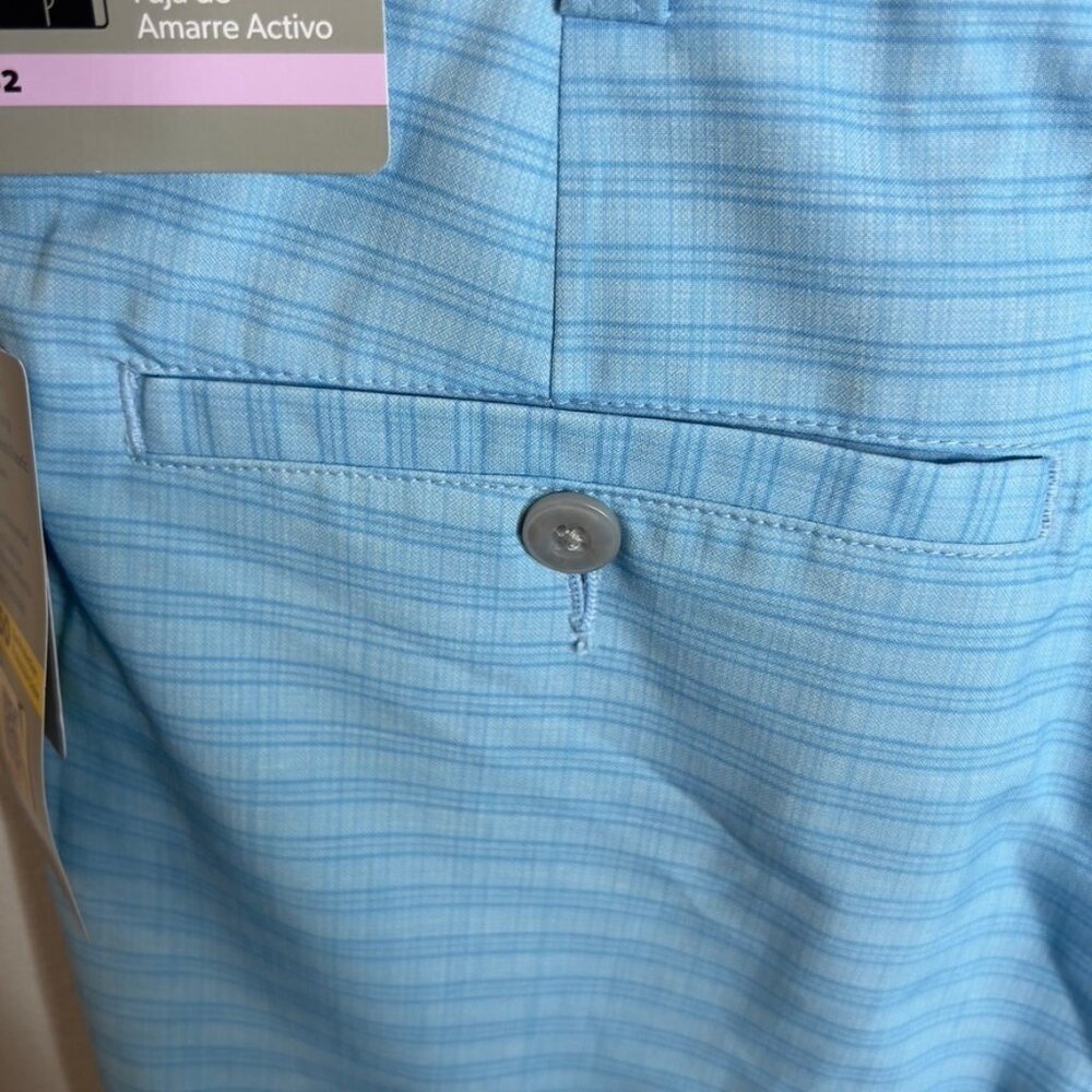 Pga Tour $68 Men's Striped 8" Golf Shorts - Ethereal Blue Size 30 - Picture 4 of 12